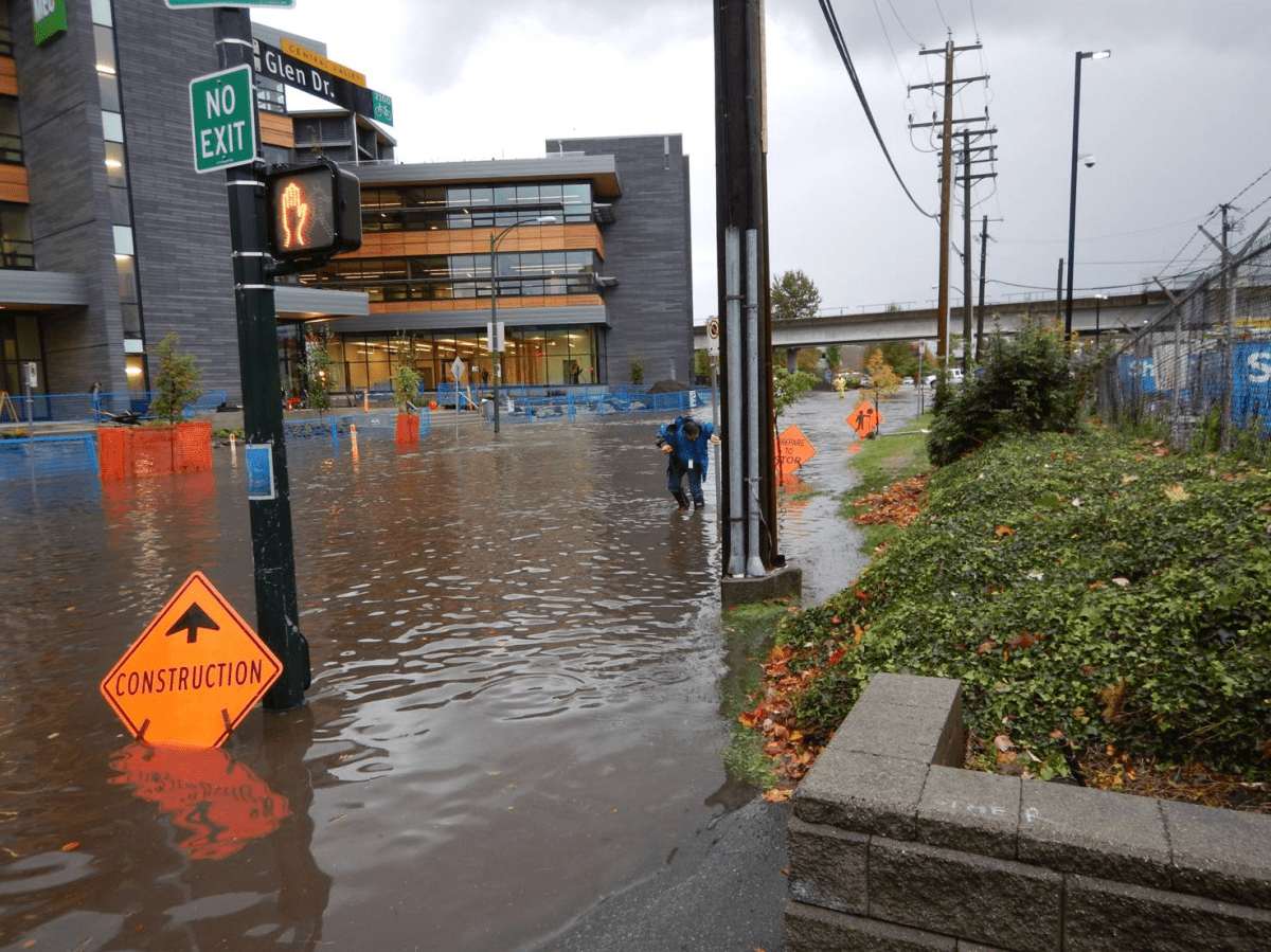 Flooding around Metro Vancouver due to heavy rain BC Globalnews.ca