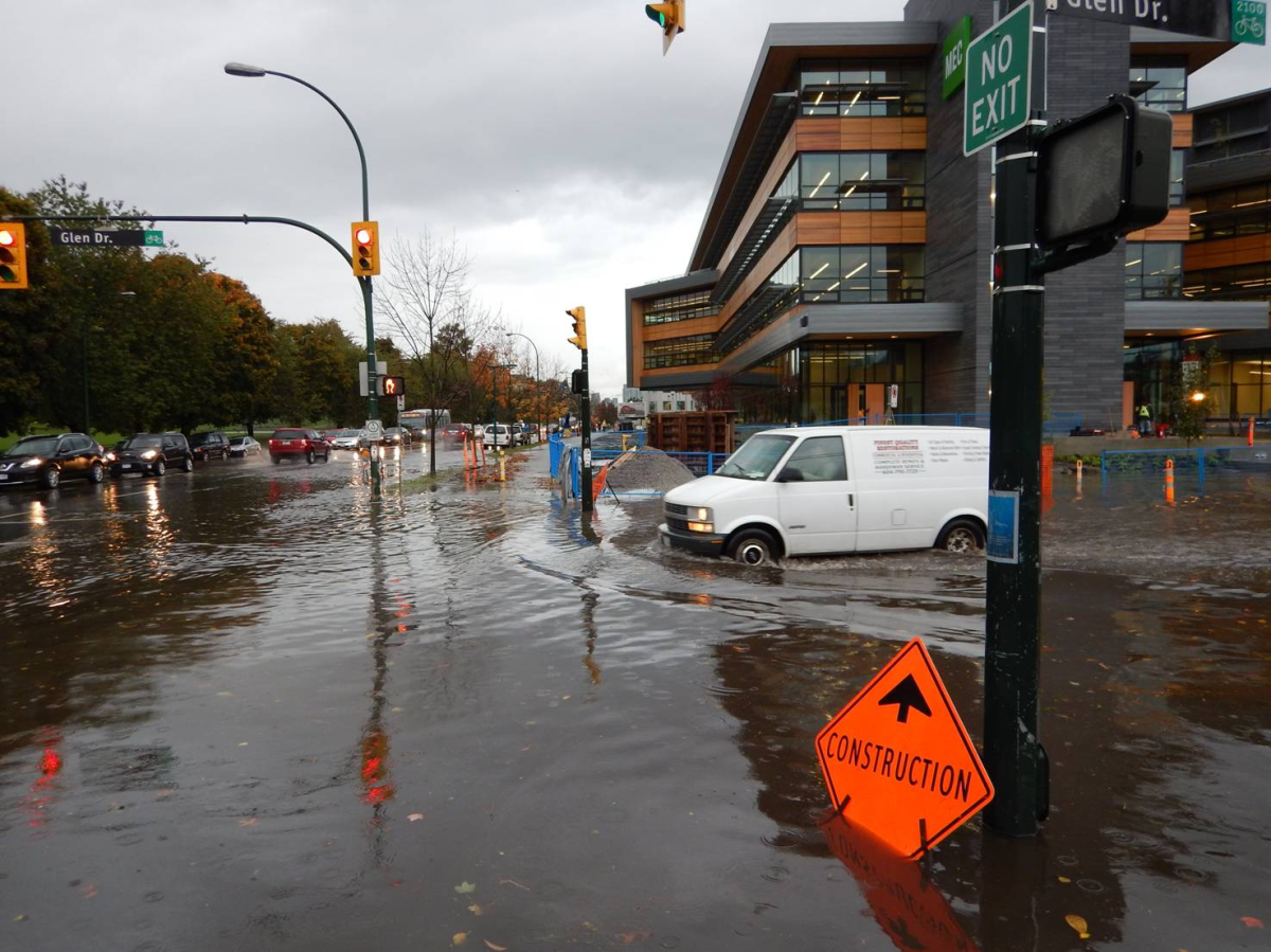Flooding around Metro Vancouver due to heavy rain BC Globalnews.ca