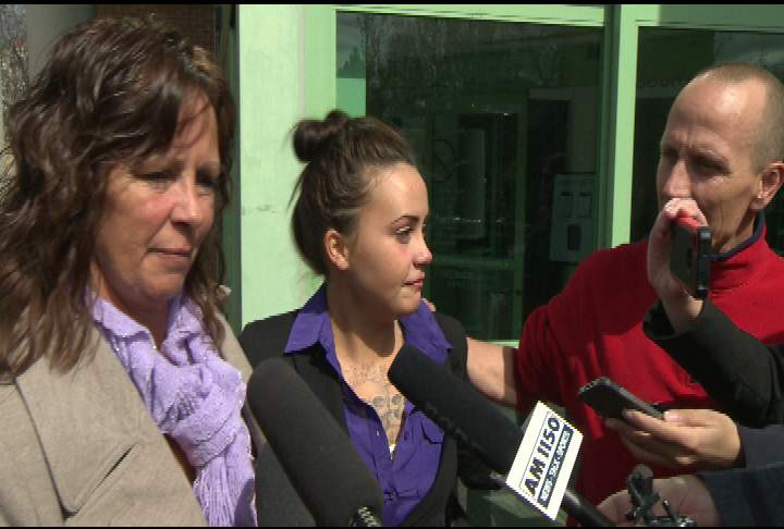 The Van Diest family, pictured here outside the Kelowna court house April 5, 2014, were relieved that Matthew Foerster was convicted of their daughter's murder, but say they are now living a nightmare as his appeal is set to begin Friday.