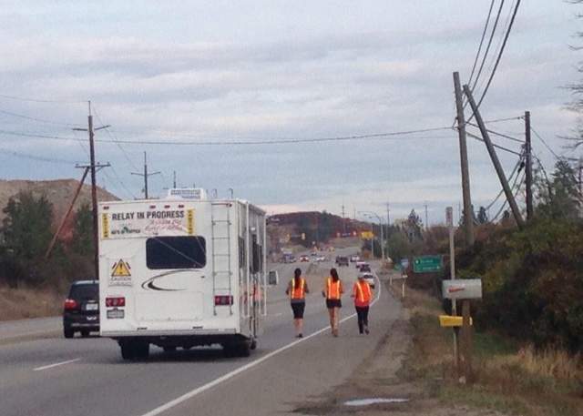 Okanagan runners relay for Africa - image