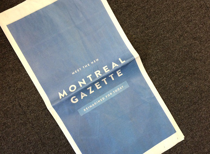 What Do You Think Of The Montreal Gazette S New Look Montreal Globalnews Ca