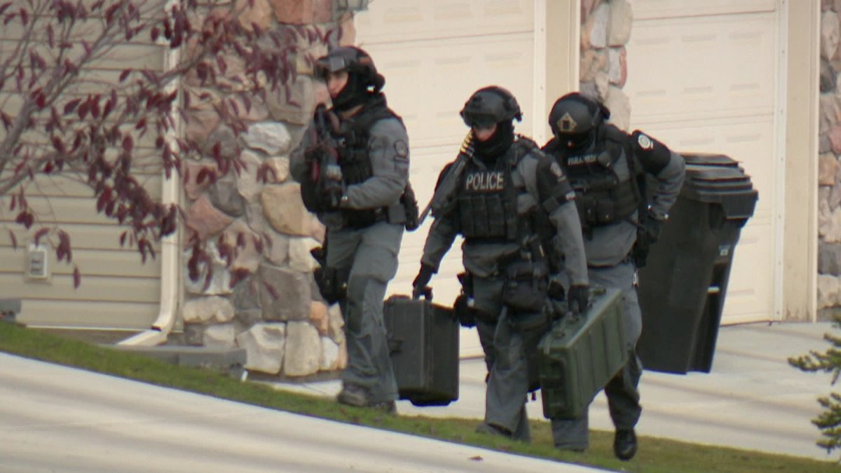 Calgary Police standoff in Panorama Hills Saturday, following assault.