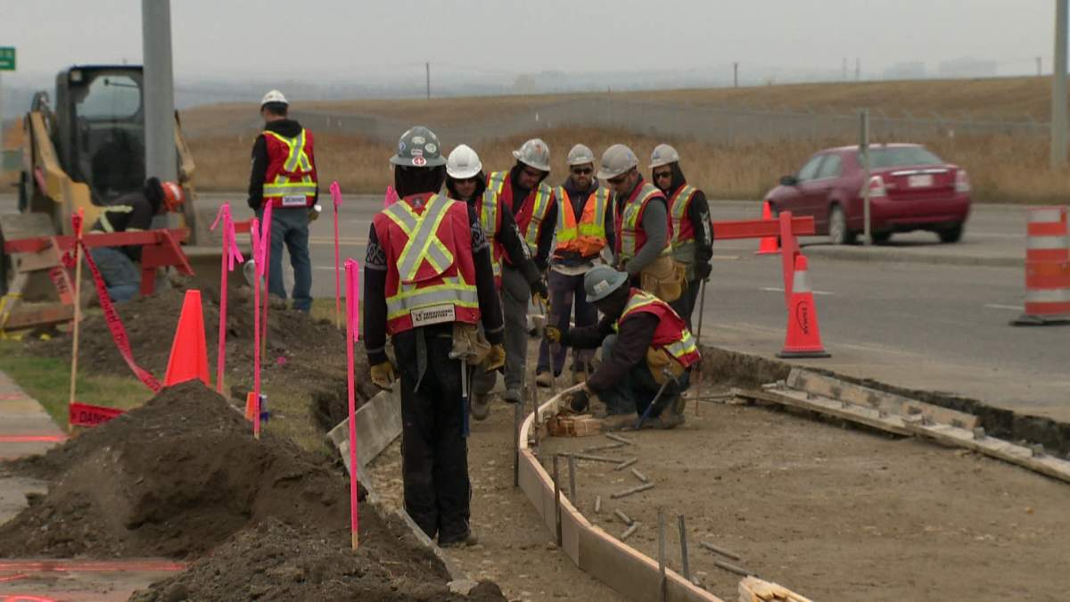 Construction begins to improve traffic flow through Barlow Trail and 114 Aveneue S.E. intersection.