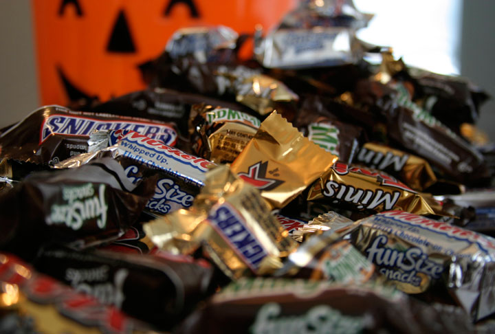 Not sure what to do with all that extra Halloween candy? Give it away, use it as learning tools or save it for your holiday decorations. 