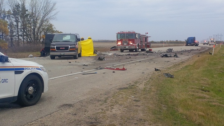 Highway 3 Manitoba crash