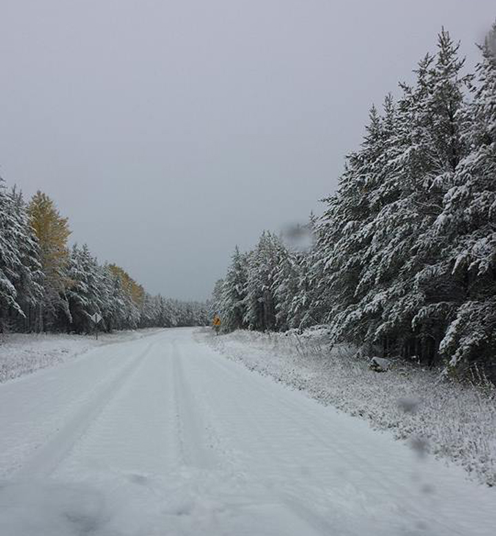 PHOTOS Northern Manitoba plunged into winter with major snowfall