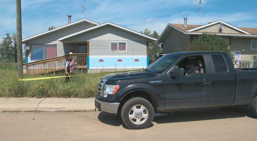 Charmaine Cheralee Louis-Crier, 35, has been charged with second degree murder in the stabbing death of a 19-year-old woman during a house party in Maskwacis on August 8, 2013.