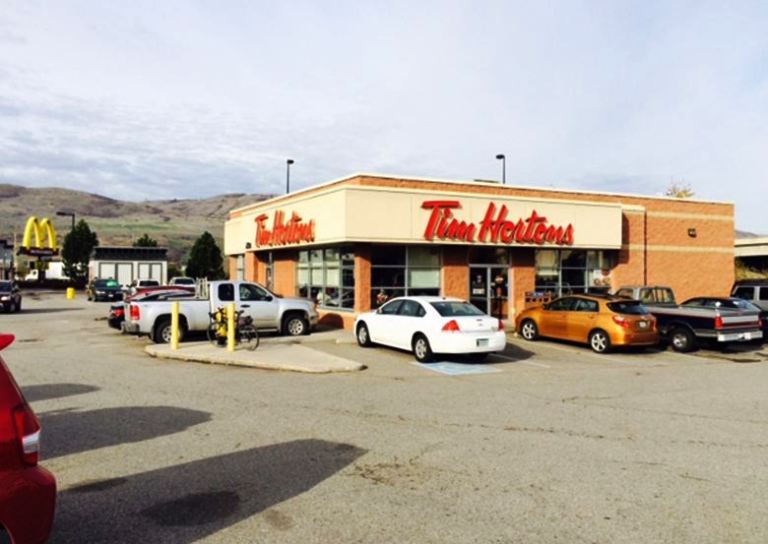 Man accused of splattering blood on customers in Vernon Tim Hortons arrested - image