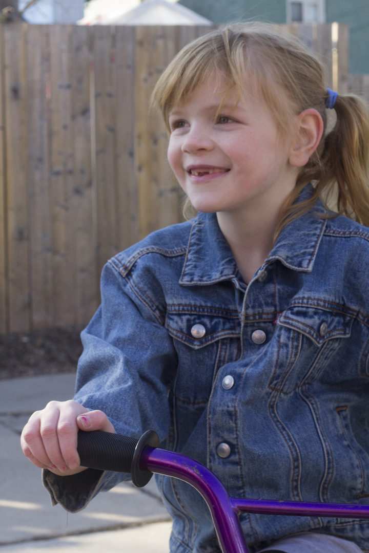 Seven-year-old Elodie Glover has potentially life-threatening allergies to dairy and egg.