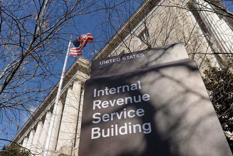 This March 22, 2013 file photo shows the exterior of the Internal Revenue Service building in Washington.  (AP Photo/Susan Walsh, File).