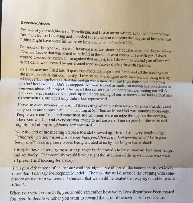 Alberta byelections: Race in Edmonton-Whitemud heats up - image