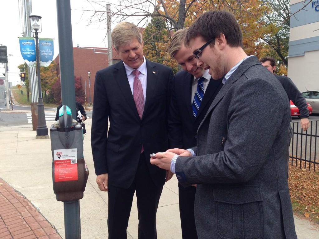 A Fredericton-based technology company that has developed a smartphone app to pay for parking is growing with the help of government funding.
