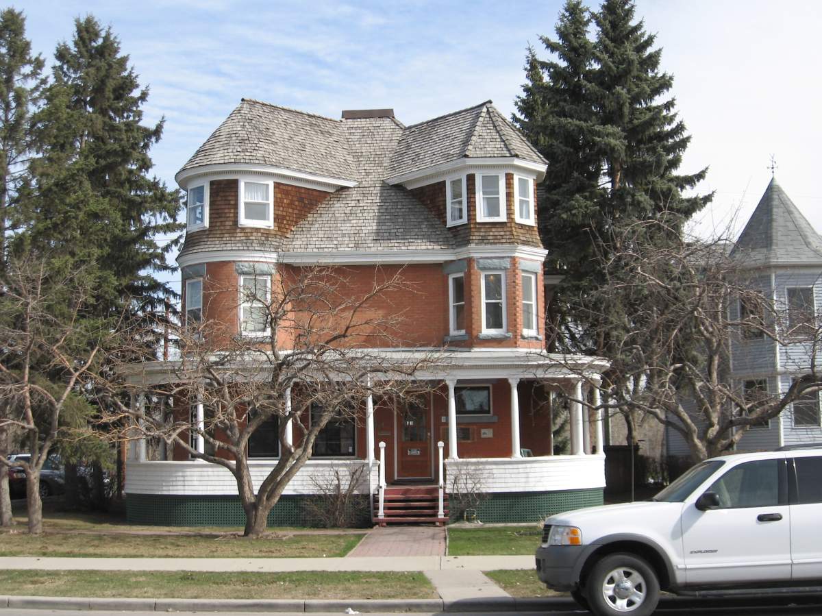 One of Calgary's haunted hot spots - The Suitor House.