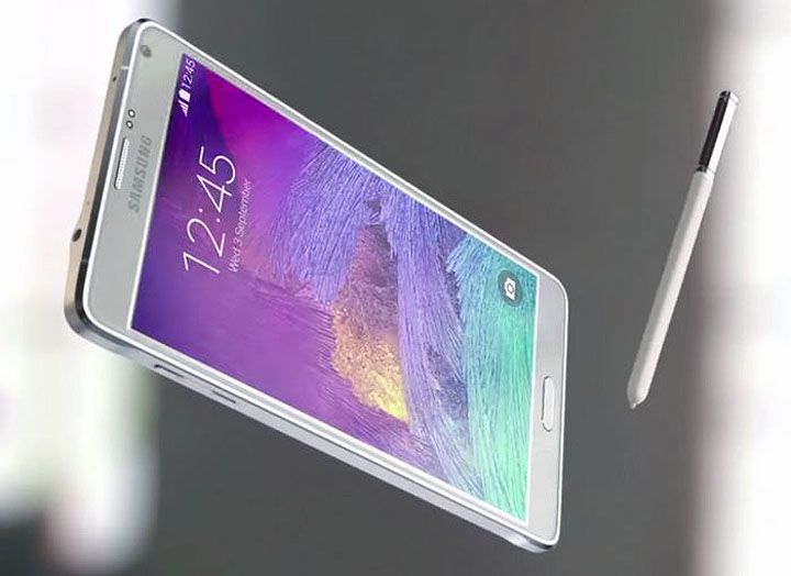 Galaxy Note 4 has fine machined metal sides and more S Pen functions. 