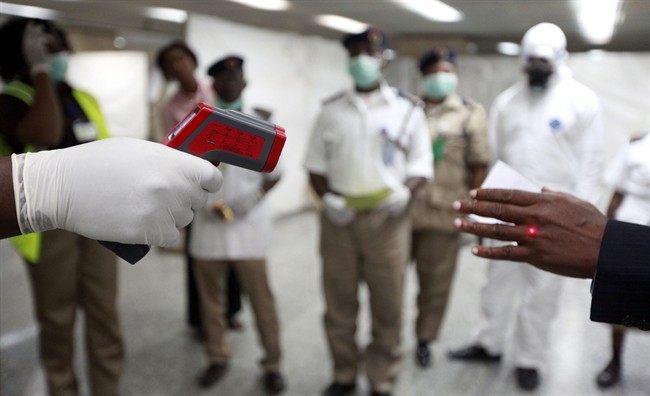 Ebola testing