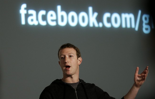 Facebook CEO Mark Zuckerberg, above, in 2013.