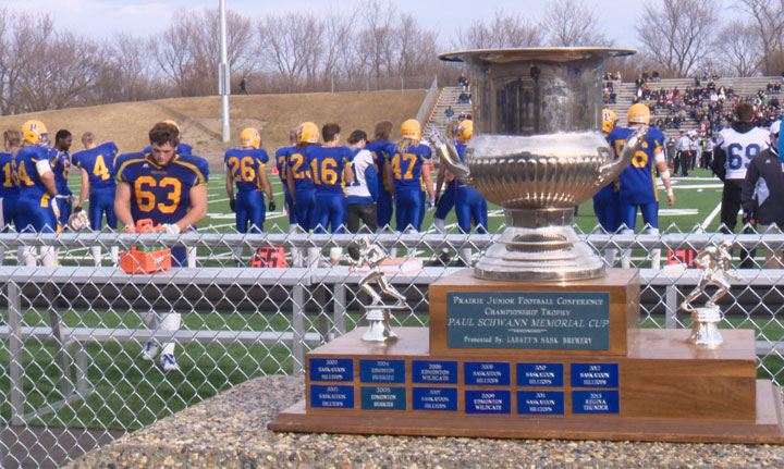 The Saskatoon Hilltops battled Sunday afternoon to reclaim the Prairie Football Conference title.