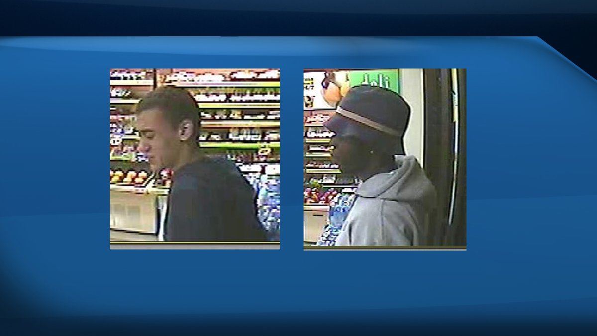 Do you know these men? Police hope to speak to them in relation to a fatal assault in a strip mall parking lot at 2936 Radcliffe Dr. S.E., on Saturday, July 5, 2014.