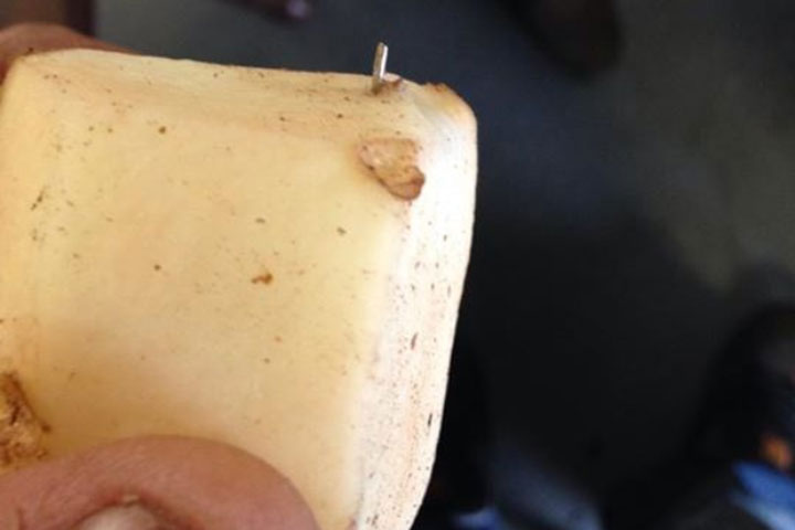 Police in Prince Edward Island investigating a possible case of food tampering say a second potato containing a metal object has been found in Newfoundland and Labrador.