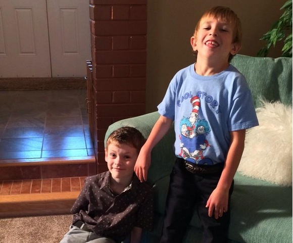 Quinn and Brayden are now paying it forward.