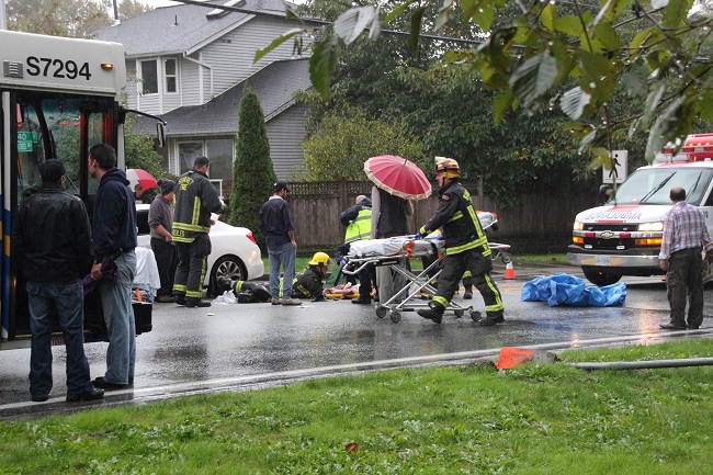 Pedestrian dies after getting hit by a car in Surrey Oct. 11 - image