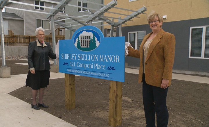 Shirley Skelton Manor is complete and will house individuals with disabilities and addictions in Saskatoon.
