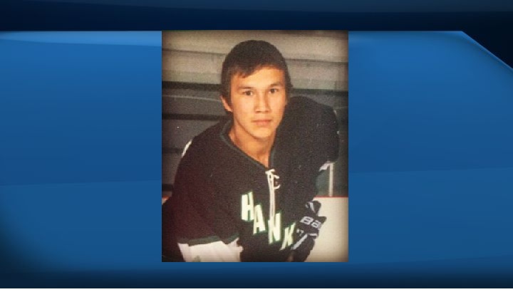 Tyrell Preston Soosay, 18, from Samson Cree Nation.
