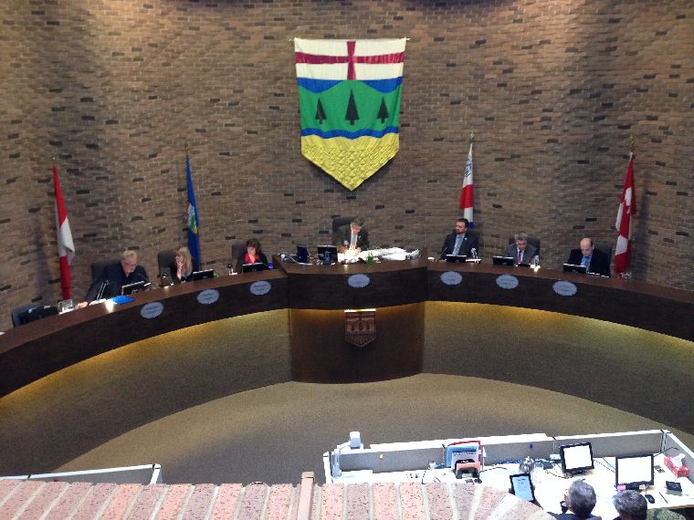 St. Albert council discusses Mayor Nolan Crouse's expenses.
