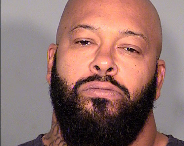 Marion 'Suge' Knight, pictured in his Oct. 29, 2014 police booking photo.