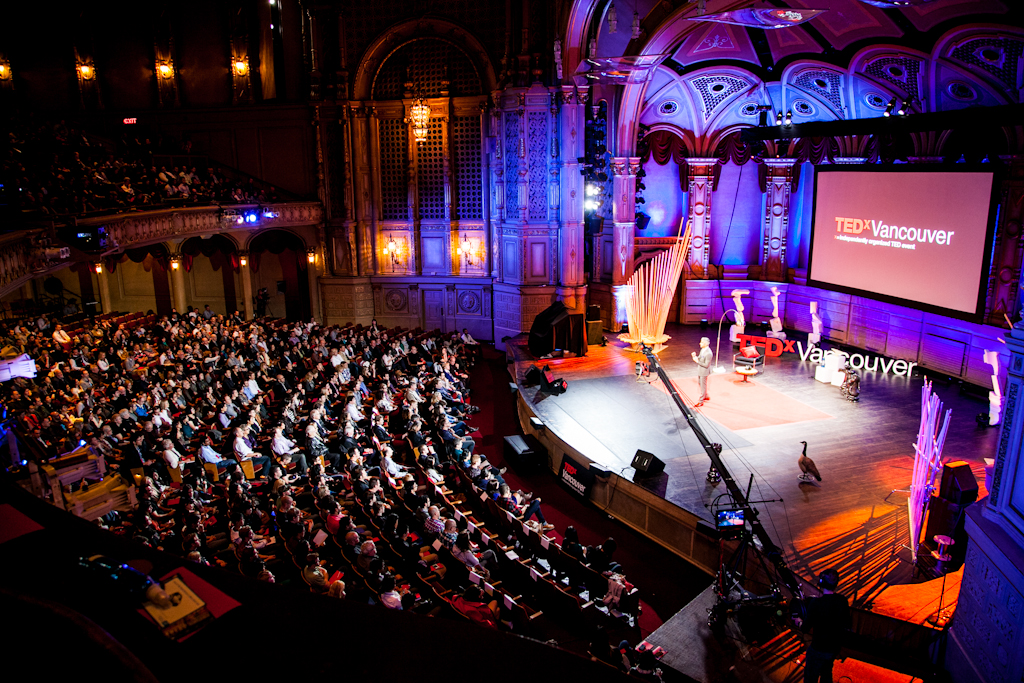 TedxVancouver event in 2012.