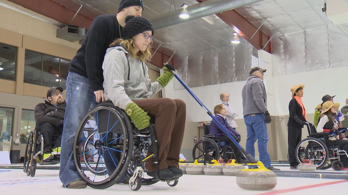 Hundreds turn out for annual wheelchair curling tournament - image