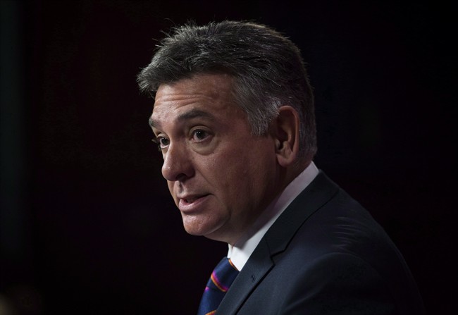 Ontario Finance Minister Charles Sousa speaks during a press conference at Queen's Park in Toronto on Monday, September 22, 2014. 
