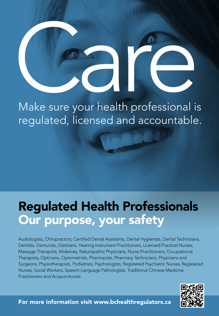 B.C. campaign urges patients to ensure their health professional is regulated - image