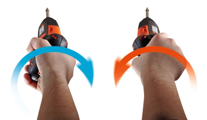 Black and Decker Gyro screwdriver has no buttons working as an extension of your hand instead