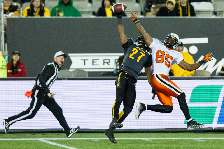 Delvin Breaux is returning to Hamilton after rejoining the Tiger-Cats.