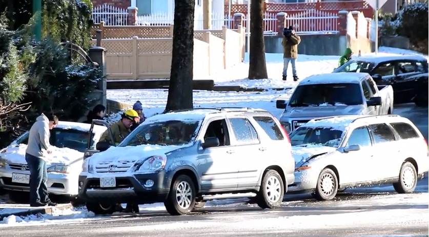 8 car pile-up in Burnaby, Shane MacKichan