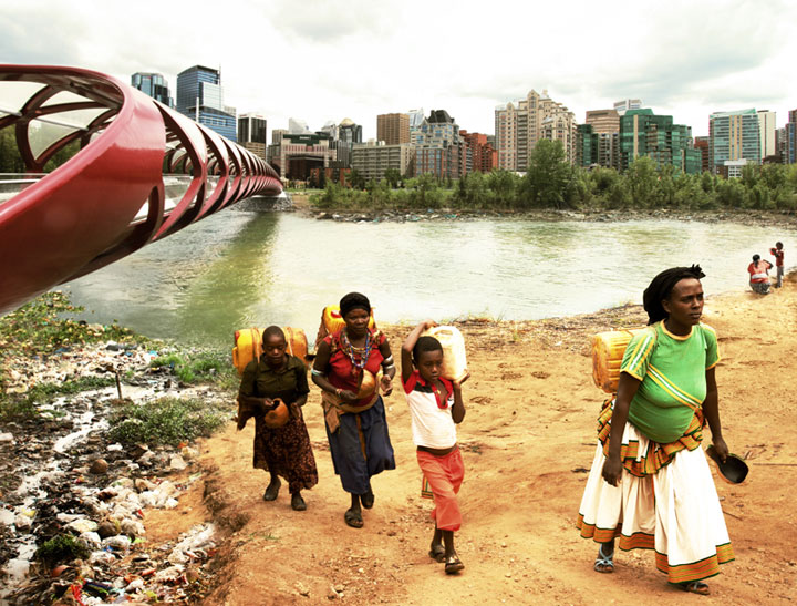 What would Canada look like without clean water, toilets? This. - image