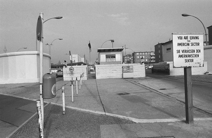 Checkpoint Charlie in 1976