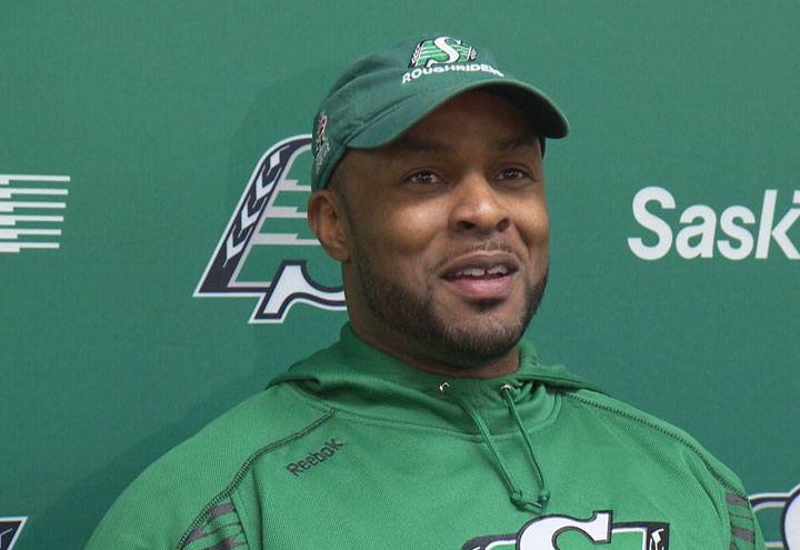 Corey Chamblin and the Saskatchewan Roughriders are heading into the CFL playoffs on a positive note.