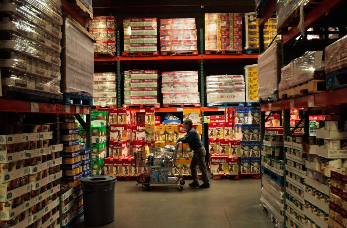 Costco has been growing food sales at it Canadian warehouses at a faster clip than grocers or Walmart in recent years.