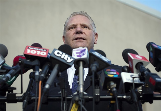 After being defeated by John Tory in 2014, former city councillor Doug Ford has suggested he's considering trying again in 2018.