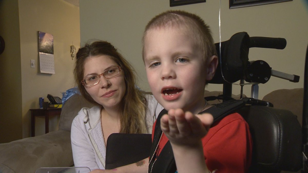 Dominic endured three brain surgeries, one in Regina and two in Saskatoon. He spent 36 days in hospital plus four at the Wascana Rehabilitation Centre.