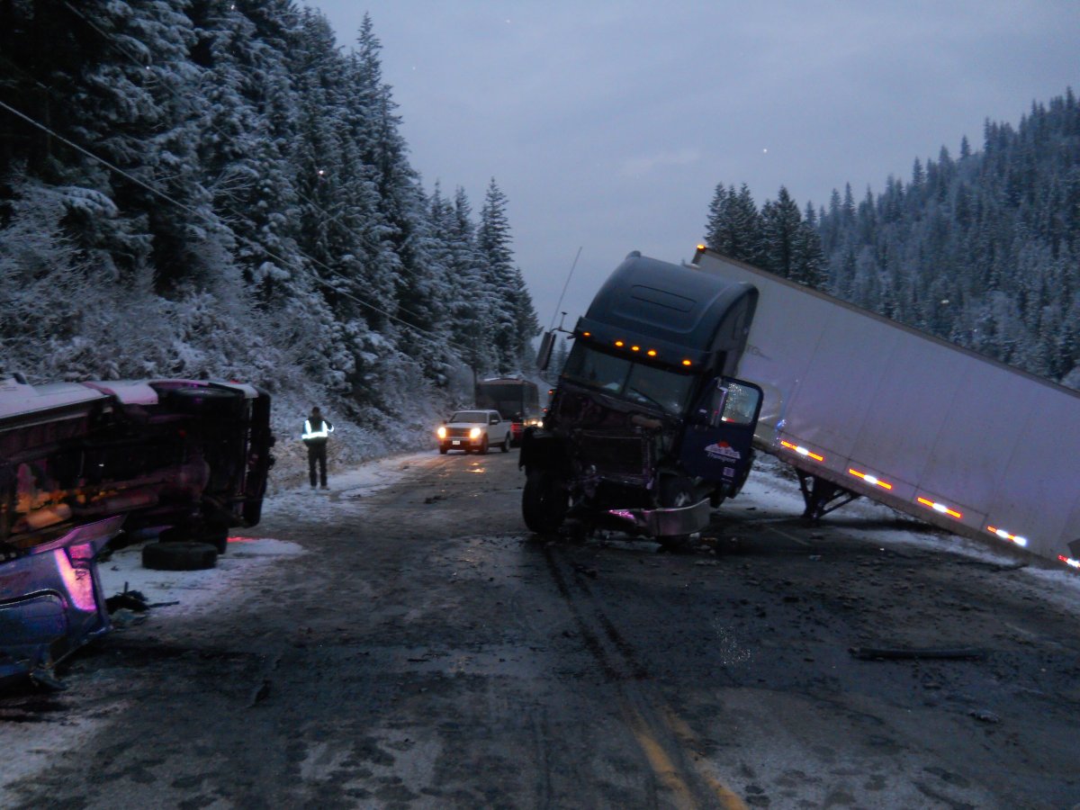 Snowy conditions a factor in three accidents near Revelstoke - image