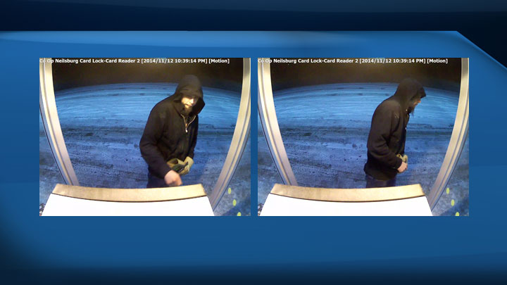 RCMP have released surveillance photos to identify an unknown suspect after an undisclosed amount of fuel was stolen in Neilburg, Sask.
