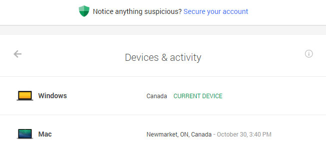 Google makes it easier to see what devices are logged into your account - image