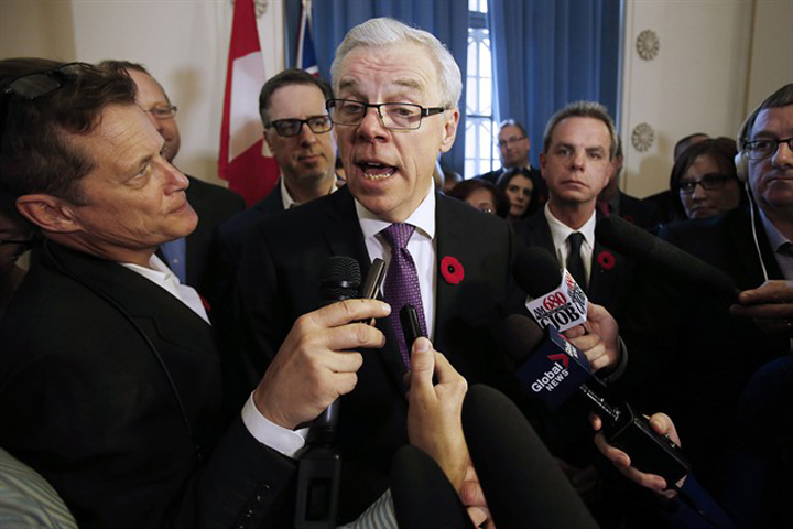 Manitoba Premier Greg Selinger has not made himself available to answer media questions since shuffling his cabinet Nov. 3.