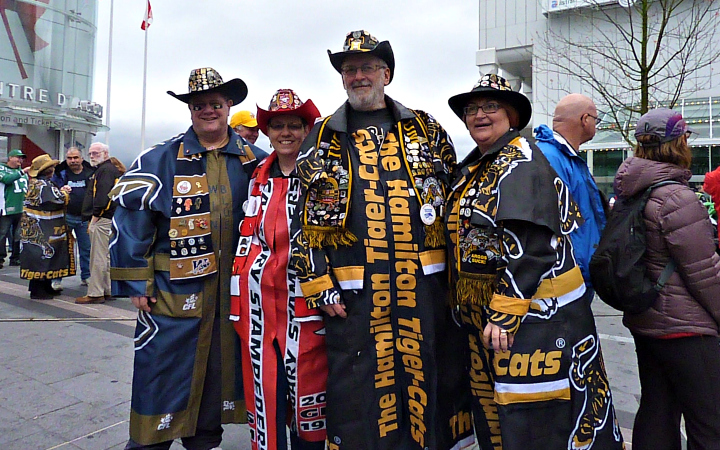 Fans from across Canada kicked off the Grey Cup Festival with a free pancake breakfast.