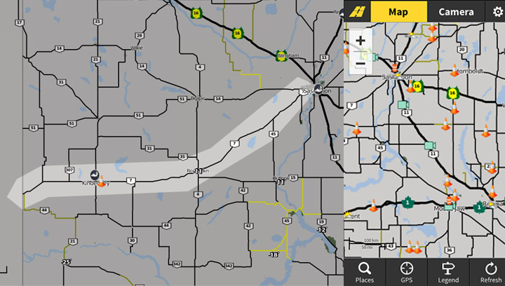 Sask Road Conditions Interactive Map Improvements Made To Saskatchewan's Highway Hotline | Globalnews.ca