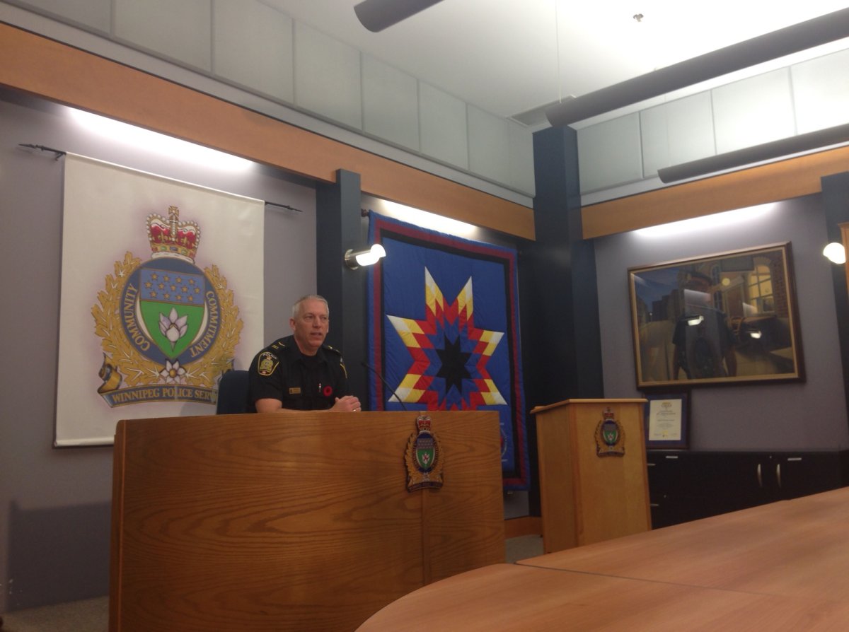 Winnipeg police have made an arrest in a human trafficking case on Nov. 6, 2014.