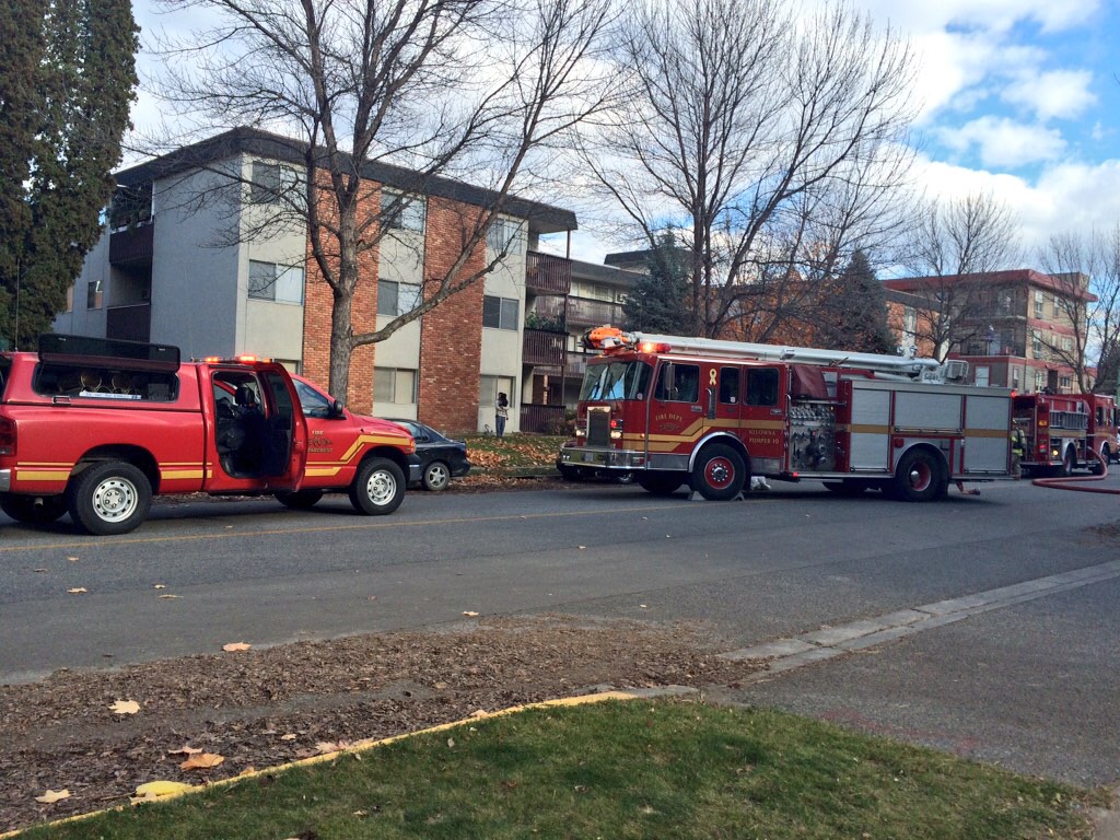 Apartments Evacuated.
